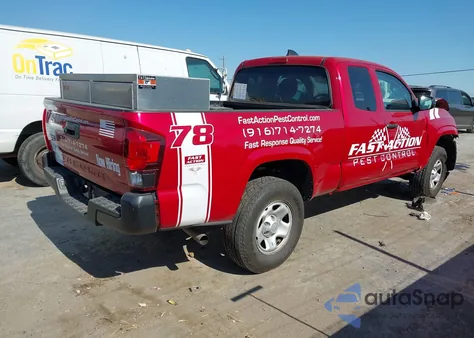 2021 Toyota Tacoma Sr from USA, damaged, VIN 3TYRX5GN8MT017055